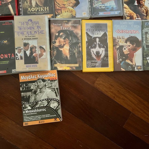 VHS tapes like new condition