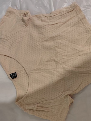 Crop top beige size S like new