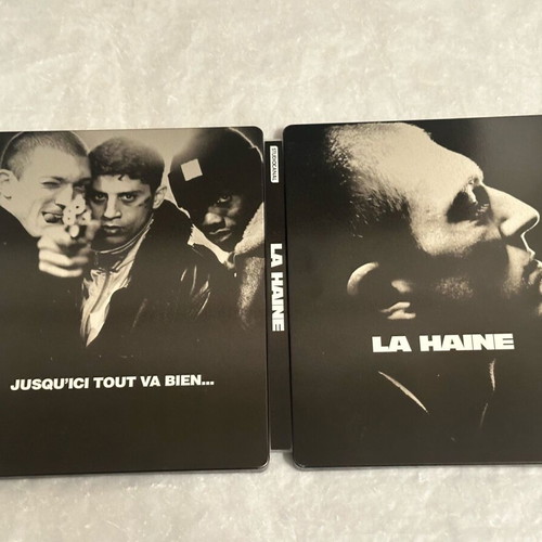 La Haine Blu-ray Steelbook limited edition like new with subtitles