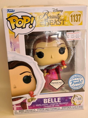 Funko Pop Belle Glitter 1137 New