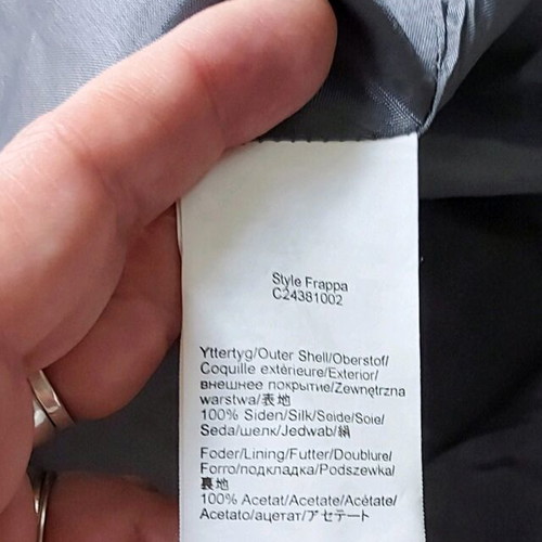 In Wear pleated silk satin skirt like new