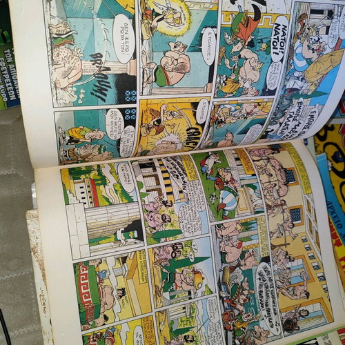 Asterix in Britain comic book used, Psaropoulos edition 1978