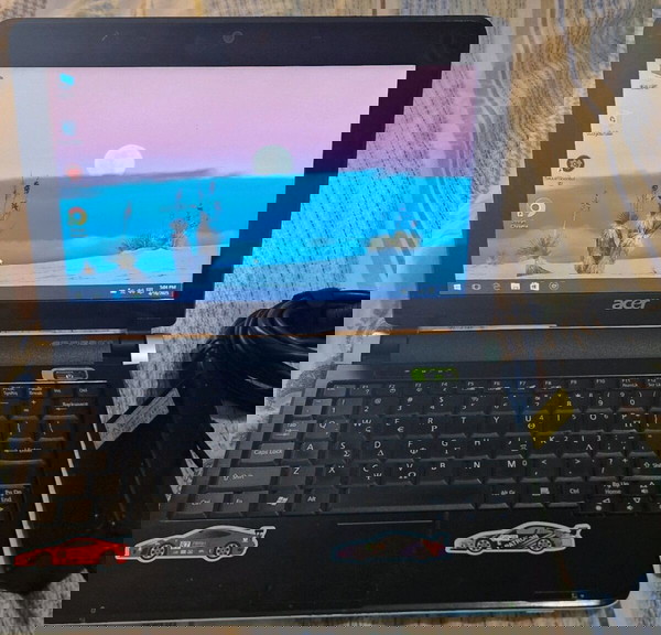 Acer Aspire one kav10 1ntel Atom N280 1.66ghz wifi cam Windows 10 10.1 οθόνη