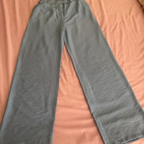 Karavan summer palazzo pants like new, turquoise, size S