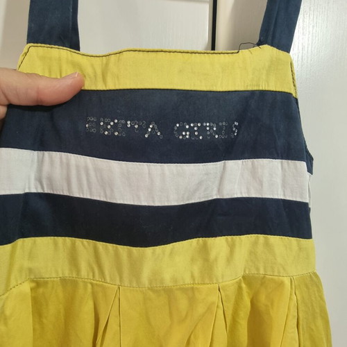 Miss Ebita dress like new, blue and yellow, size 140 cm