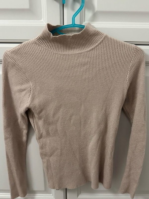 Knitted top new with metallic texture in pink size M