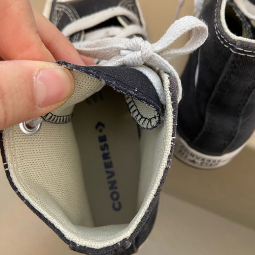 Converse All Star Flatform kids shoes like new, size 30, black