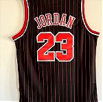  Φανέλα - Εμφάνιση Michael Jordan Jersey Chicago Bulls 1995-96 Mitchell & Ness Μαύρη Μέγεθος XL