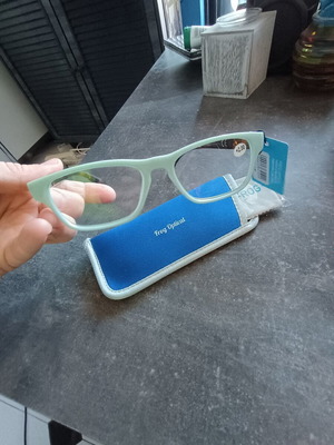 Γυαλιά πρεσβυωπίας Frog Optical, βαθμού +2.00, τιρκουάζ και καφέ