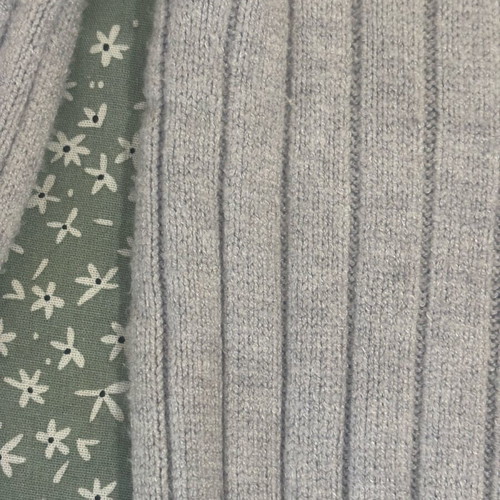 Toi&Moi gray crop sweater with turtleneck like new