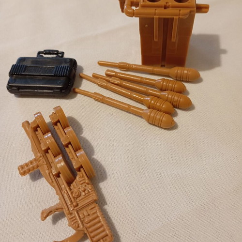 G.I. Joe Salvo v1 action figure used with accessories