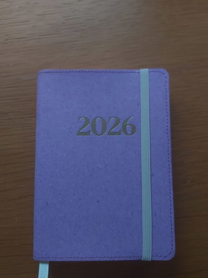 Tiger 2026 Daily Diary in Lilac Color