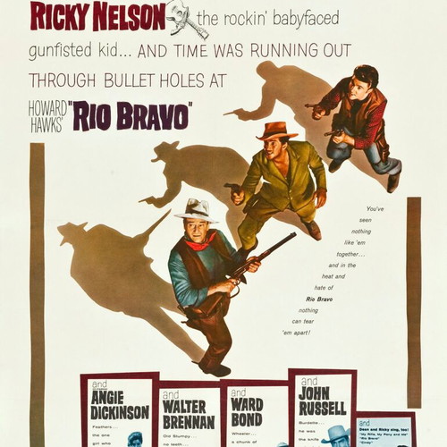 Rio Bravo Blu-ray like new, Howard Hawks western adventure