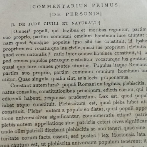 Gai Institutiones 1937 edition used, edited by Perikles Vizoukidis