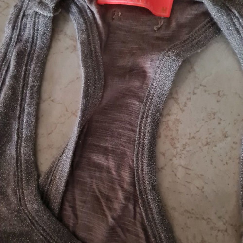 BSB sleeveless top Medium gray used, almost unworn