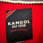 Kangol polo shirt red like new, size S