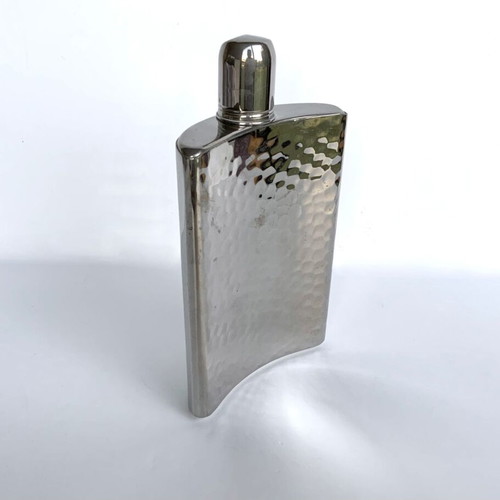 Antique hammered flask West Germany US Zone 1950s used