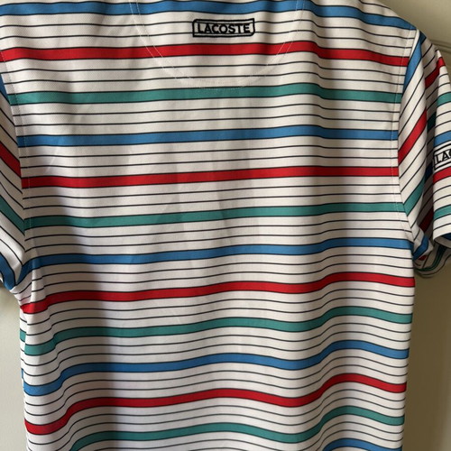 Lacoste polo shirt like new, size M, white