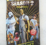 Fortnite Chapter 2 Season 2 Metal Tags Complete Box with 50 Sealed Packs