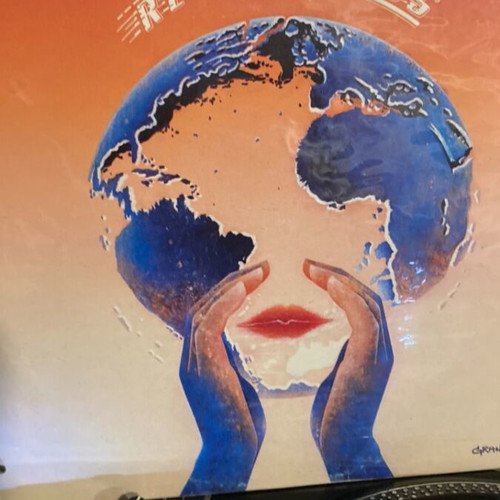 Jean Michel Jarre vinyl record used, electronic genre