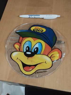 Vintage Coco Pop Chocos Kellogg's 1992 wallet pouch used