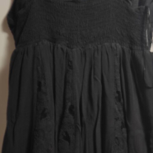 Dress black used, size L XL
