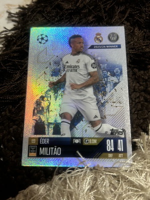 Real Madrid cards like new, Militao and Vinicius Jr