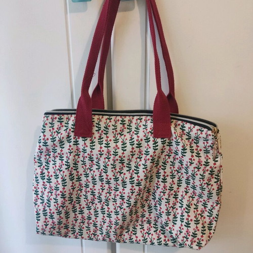 Canvas shoulder bag like new