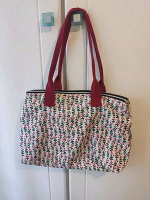 Canvas shoulder bag like new