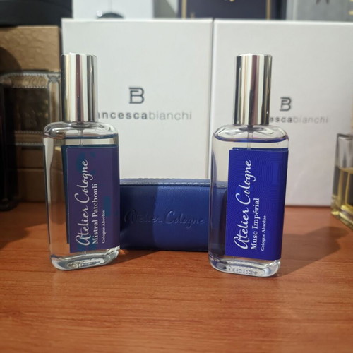 Atelier Cologne Musc Impérial and Mistral Patchouli set like new, 30 ml each