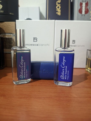 Atelier Cologne Musc Impérial and Mistral Patchouli set like new, 30 ml each
