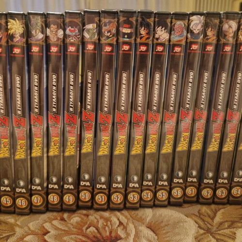 Dragonball Z DVD series, dubbed