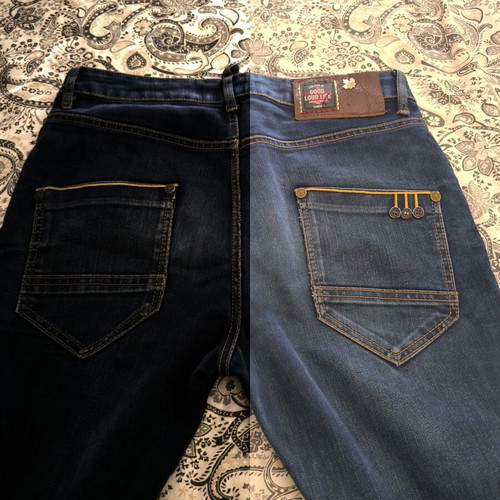 Dsquared2 men's jeans no 33 used, blue, size M