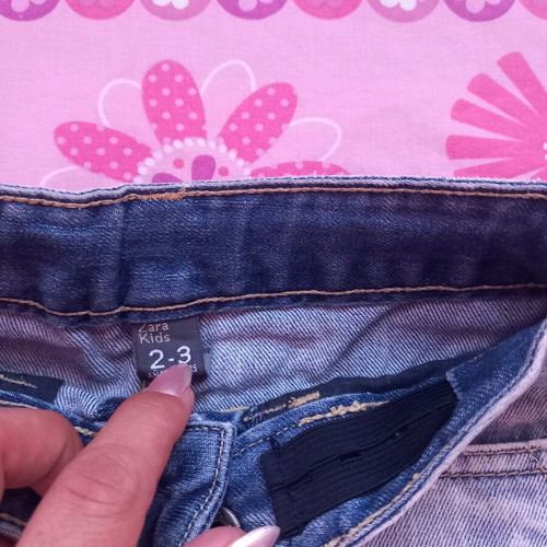 Zara denim skirt like new, for 2-3 years old