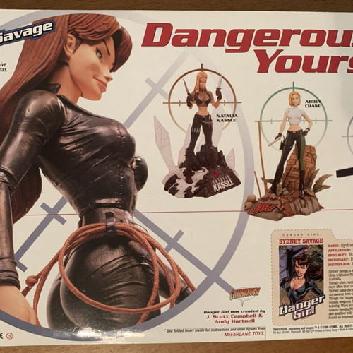 Danger Girl full set 4 figures McFarlane Toys 1999 new