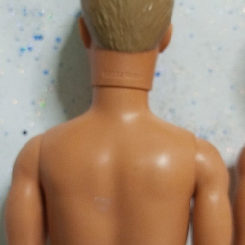 Ken used dolls lot of 3, nude with flaws