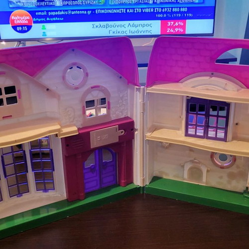 Redbox Happy Sounds Doll House used with light and doorbell