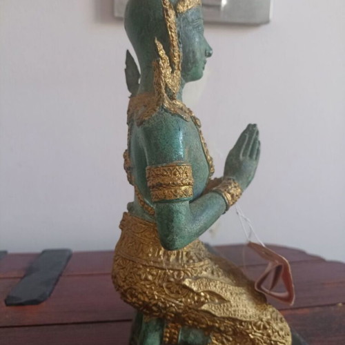Solid Bronze Thai Buddha Statue used