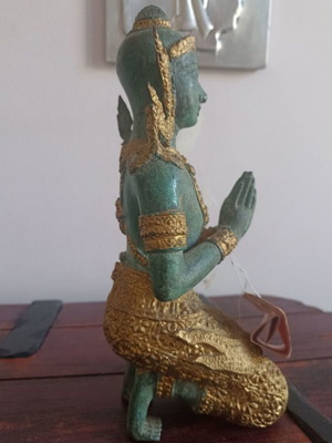 Solid Bronze Thai Buddha Statue used