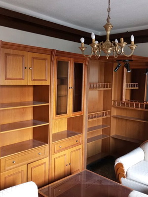 Handmade bar living room unit used, year 1979