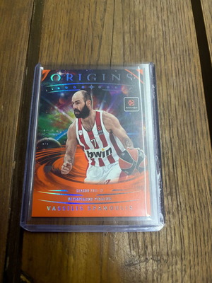 2025/26 Panini Origins Euroleague Vassilis Spanoulis Orange Prizm #68 new