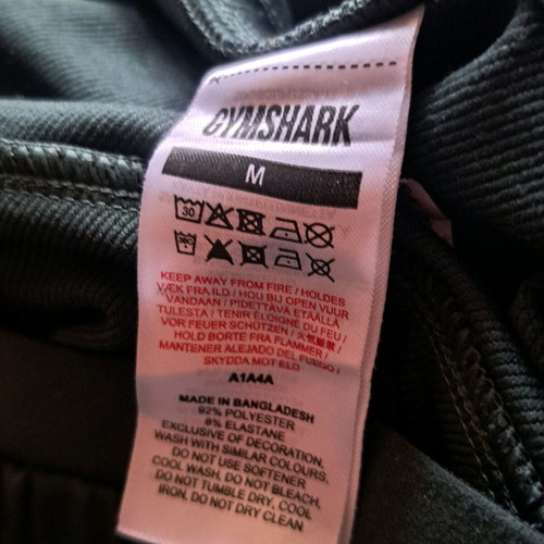 Gymshark women's sports pants like new, size M, dark green
