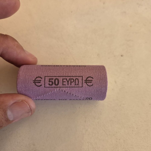 Roll of 25 commemorative 2 euro coins 100 Years from Maria Callas' Birth