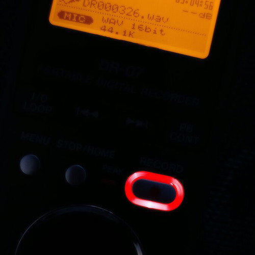Tascam DR-07 portable audio recorder