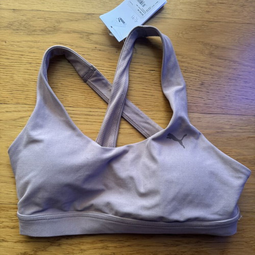 Puma Cloudspun DryCELL Sports Bra Medium Support Size S New