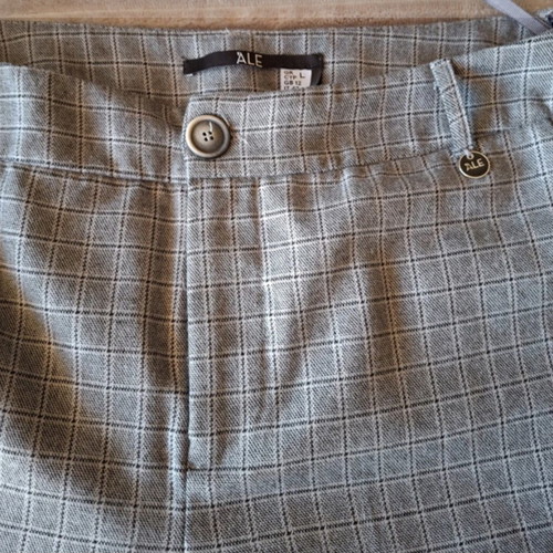 Wool pants A.L.E. gray like new, size L