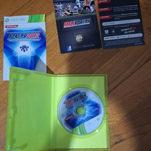 PES 2012 Xbox 360 game used, all included