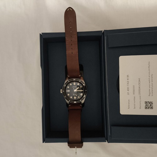 Oris Sixty Five Diver watch like new, men's