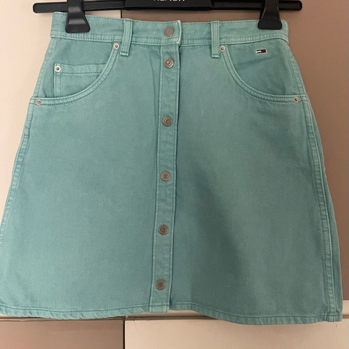 Tommy Jeans skirt like new, size small, turquoise
