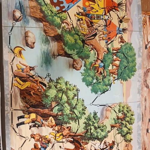 Tom Mix EPA Board Game used, box and board only